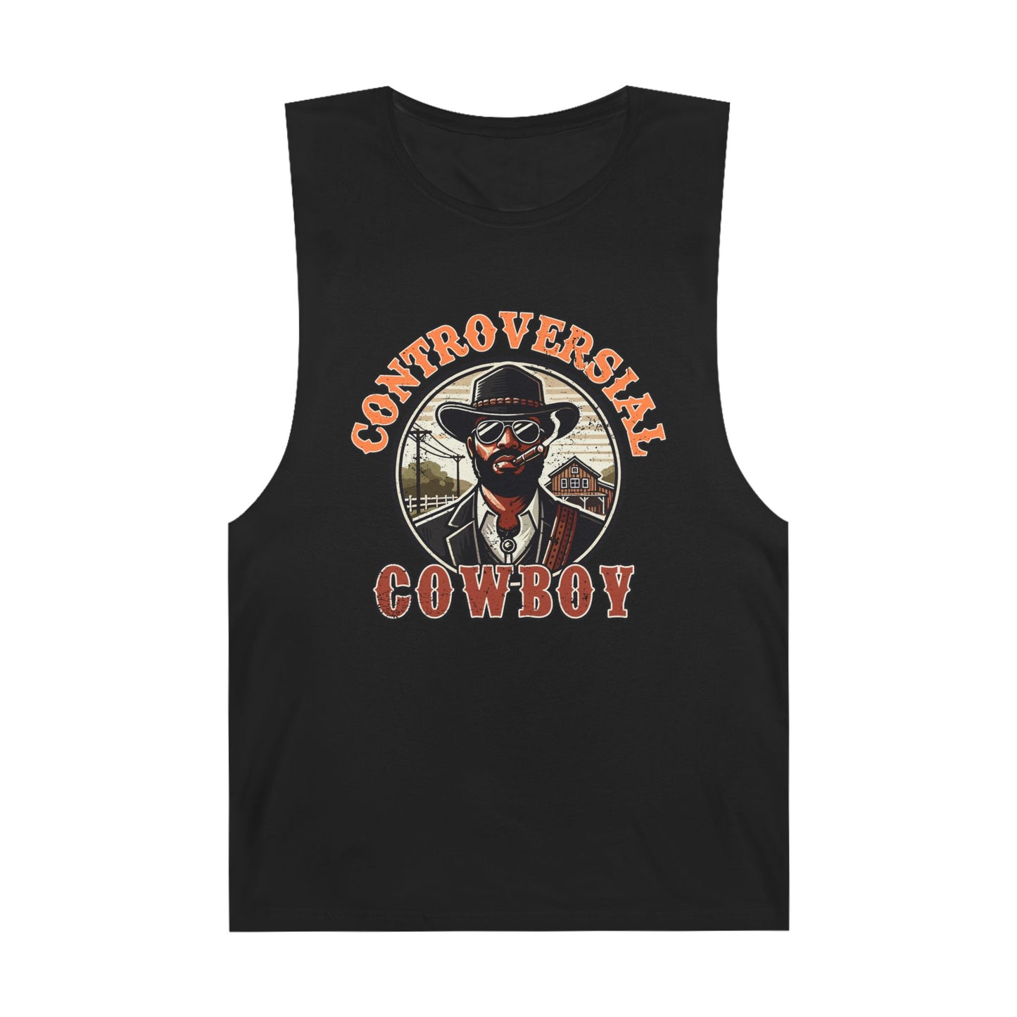 "Controversial Cowboy" Tank Top